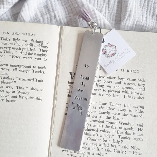 To Read is to Dream Bookmark