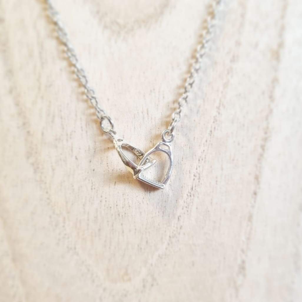 Stirrup necklace on sale